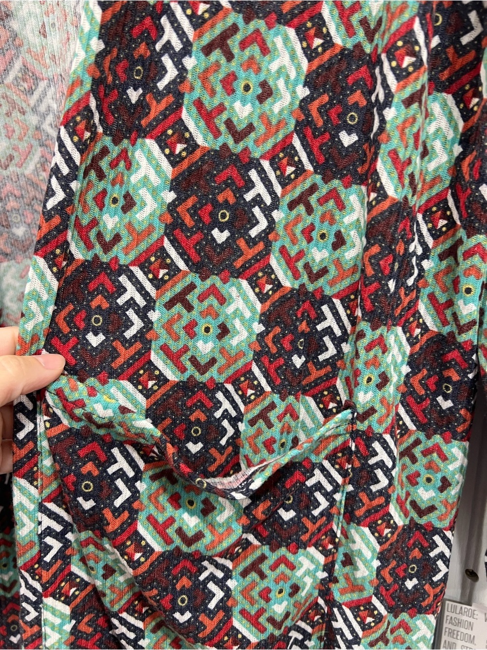 NWT Lularoe Sarah XL cardigan long - Picture 6 of 6